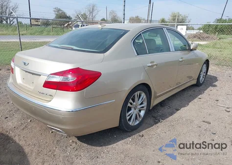 2012 Hyundai Genesis 4.6 z USA, uszkodzony, nr VIN KMHGC4DF7CU205349